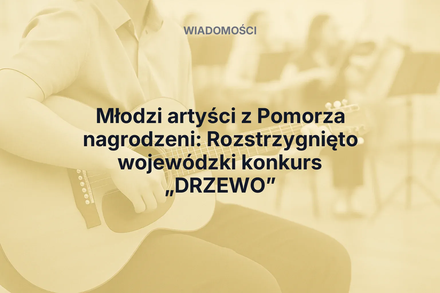 Młodzi artyści z Pomorza nagrodzeni: Rozstrzygnięto wojewódzki konkurs „DRZEWO”
