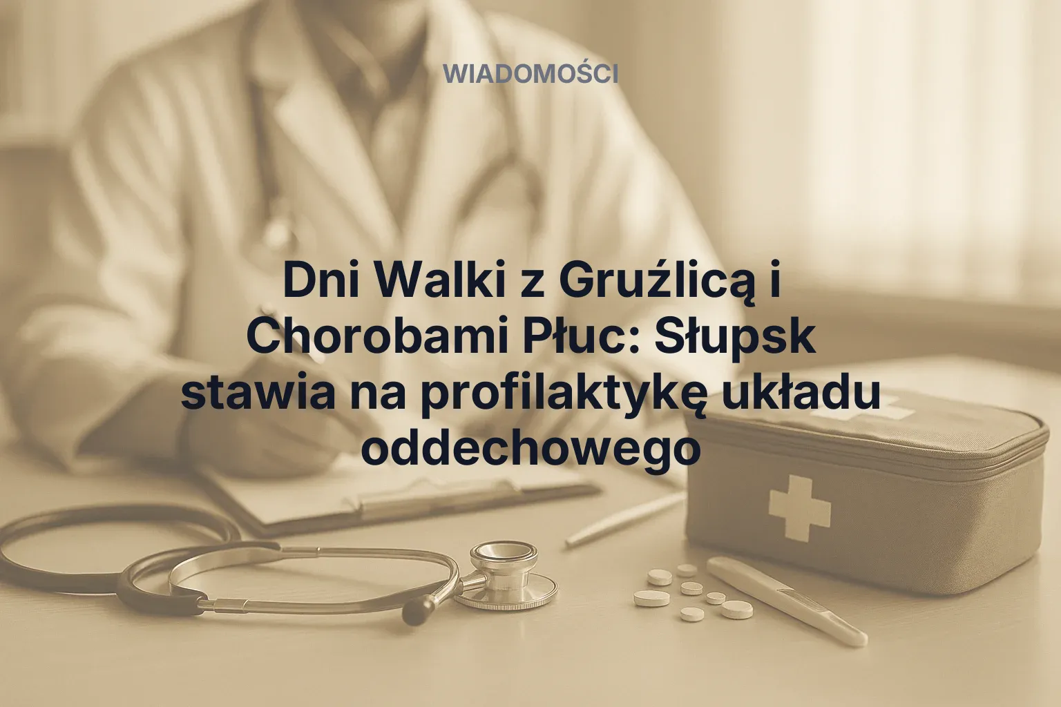 Miniatura: Dni Walki z Gruźlicą i Chorobami Płuc: Słupsk stawia na profilaktykę układu oddechowego