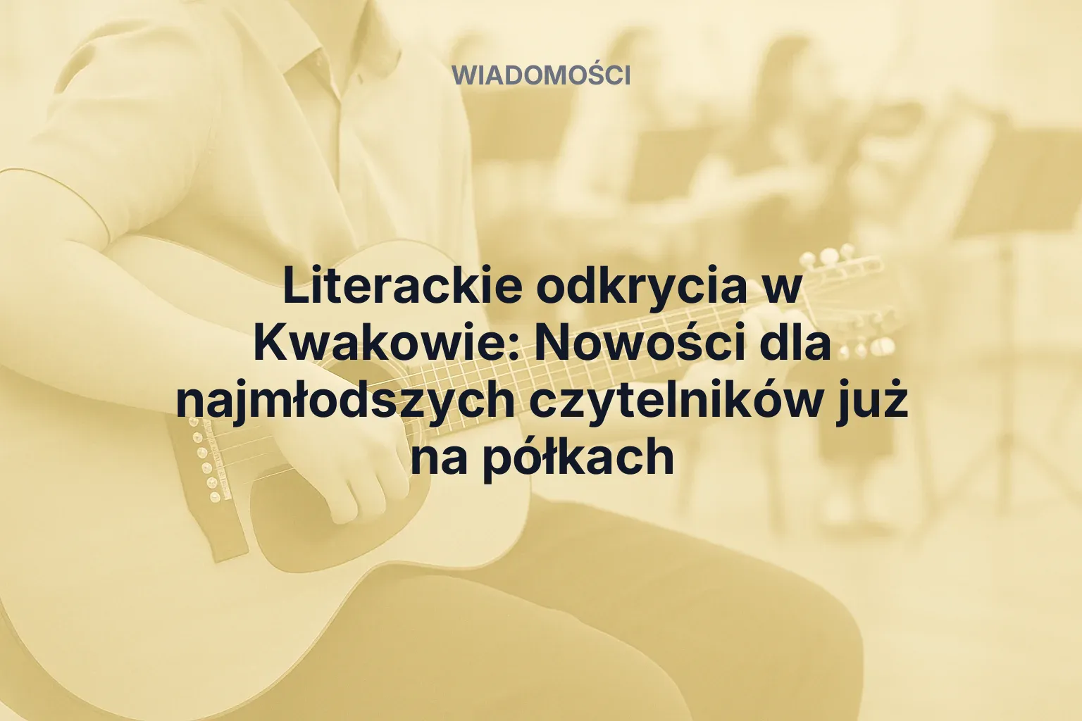 Miniatura: Literackie odkrycia w Kwakowie: Nowości dla najmłodszych czytelników już na półkach